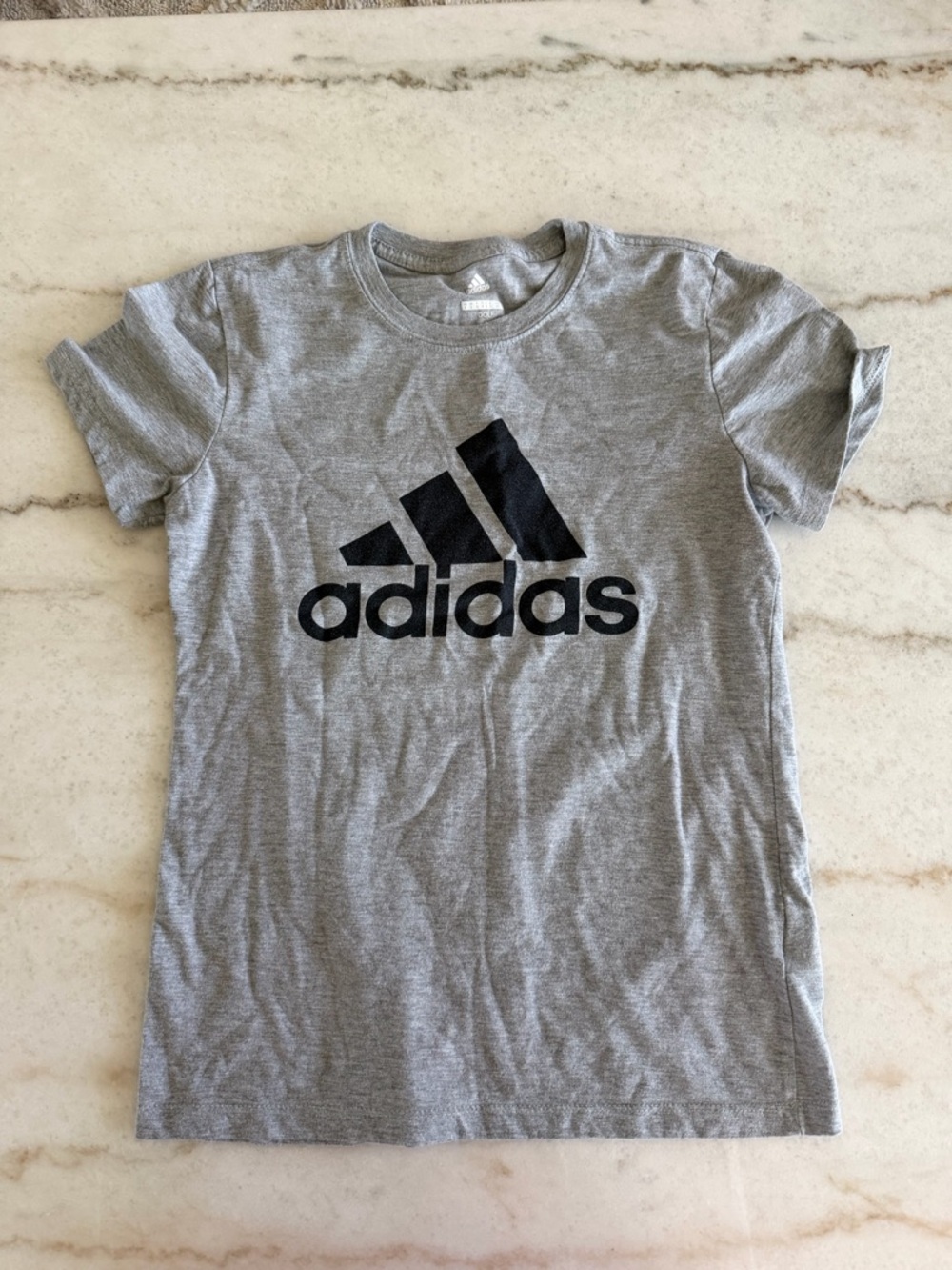 Adidas Gray Logo Tee